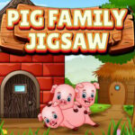 Familie de porci Jigsaw